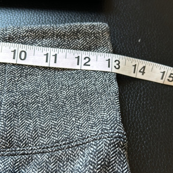 ATHLETA HERRINGBONE MERCER TIGHT Black Legging Workout Sz XS - Picture 14 of 15